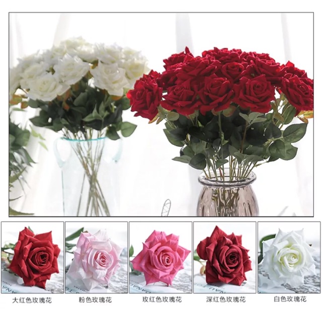 Combo of 10 lychee roses (real photo at the end) | Shopee Singapore