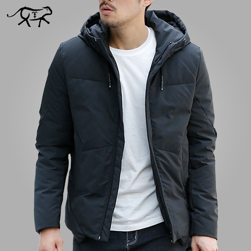 Mens hooded hot sale coats sale