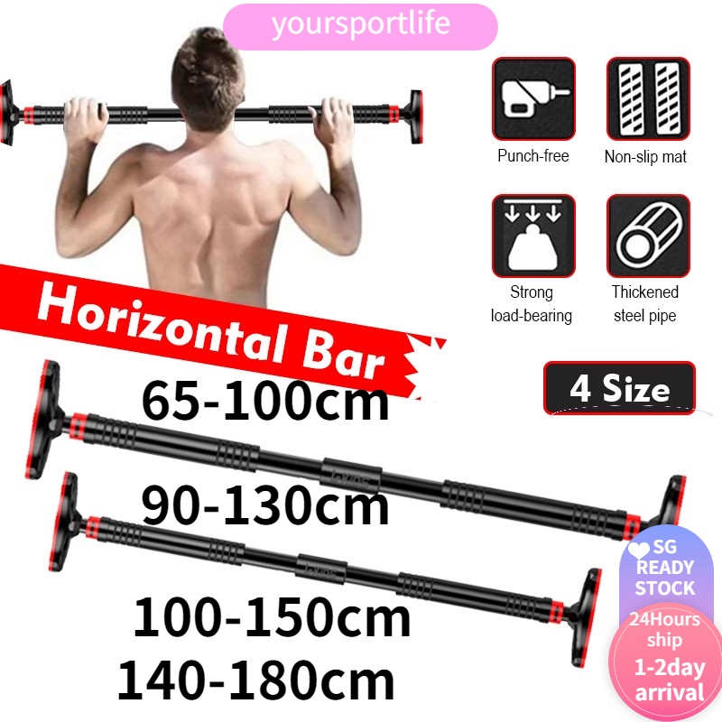 300kg Adjustable Door Horizontal Bars Home Workout Gym Chinupbar Pull ...