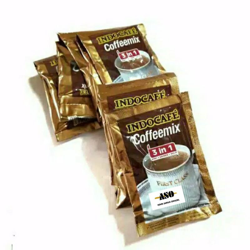 KOPI INDOCAFE COFFEMIX 3IN1 20GR RENCENG (ISI 10)