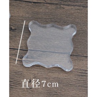 Acrylic Clear Stamp Block Handle Stamping Photo Album Decor Essential  Stamping Tools for Scrapbooking DIY Crafts Stamps Making