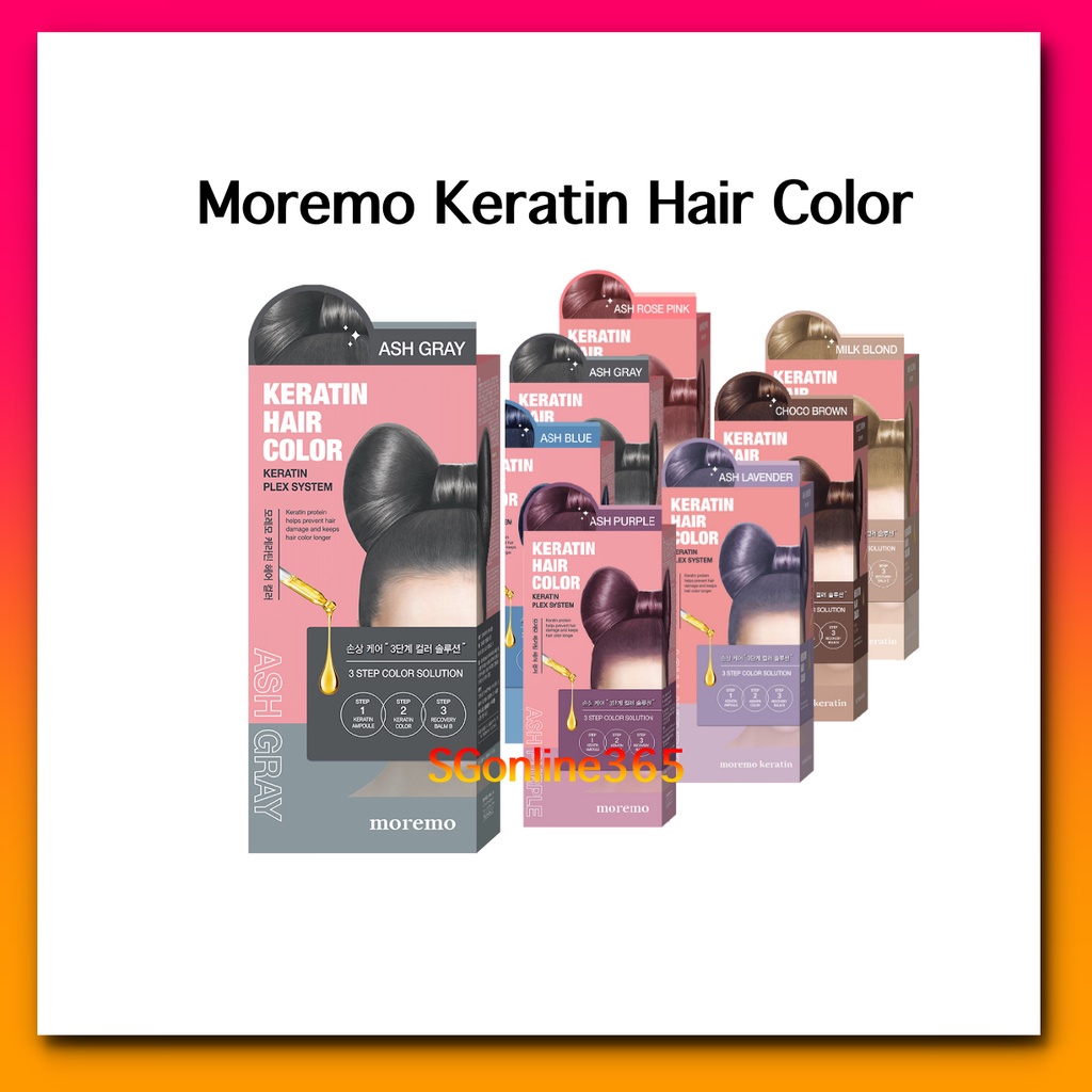 Moremo Keratin Hair Color Shopee Singapore