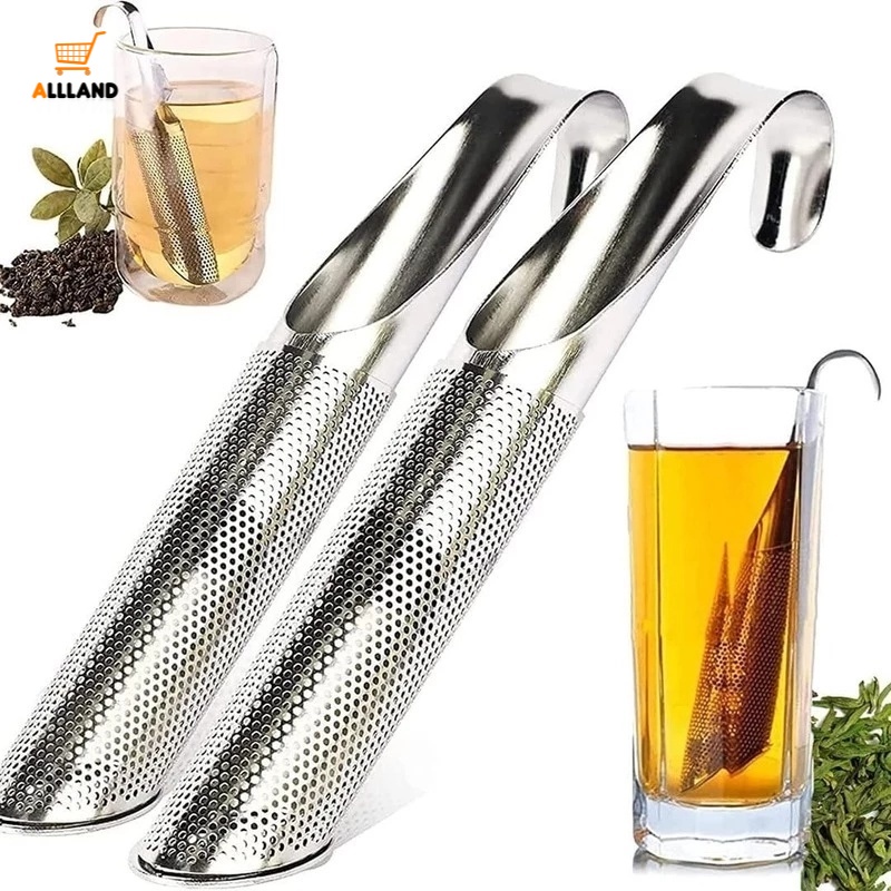 Stainless Steel Tube Shaped Mesh Tea Strainer/ Handheld Tea Leaf ...