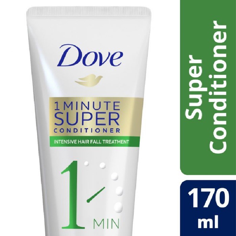 Dove 1 Minute Super Conditioner - Intensive Hair Fall Treatment 170ml - Gambar 4