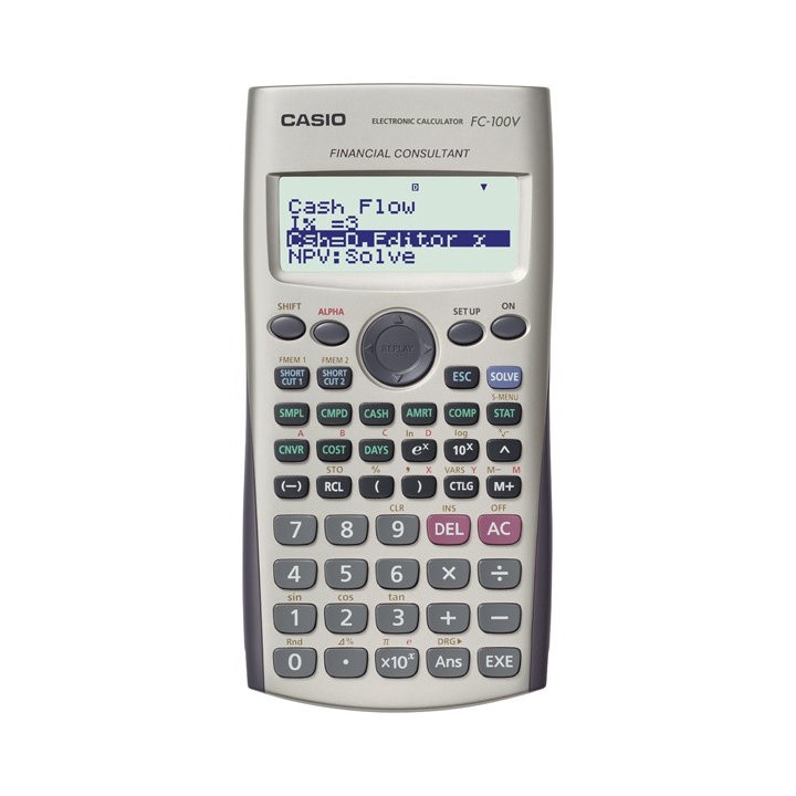 Casio fc200v financial calculator hotsell