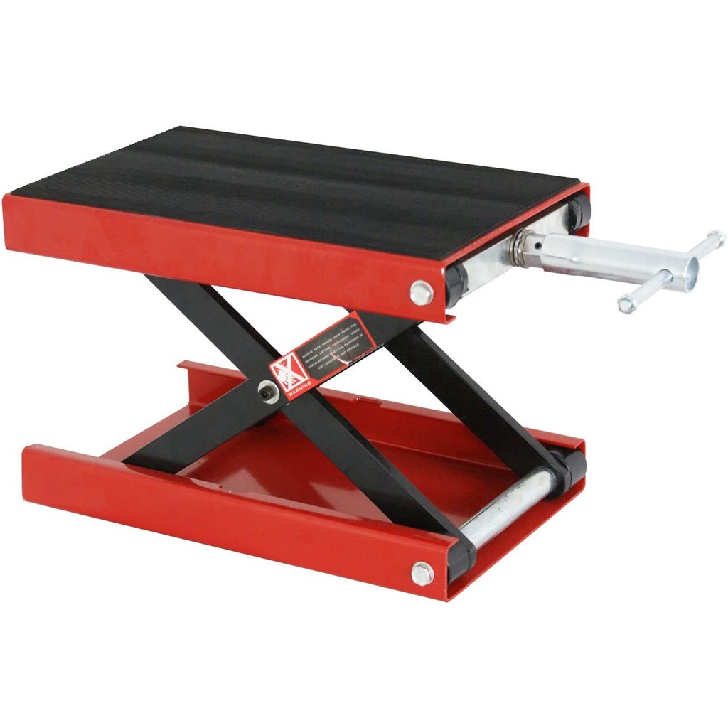 Heavy-Duty Motorcycle Scissor Jack Lift – 1100 Lb Capacity For ATV & Touring Bikes