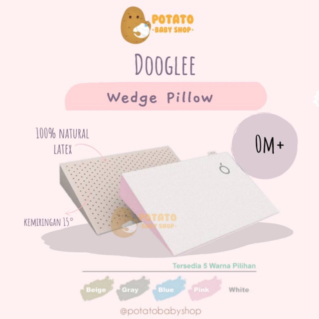 Dooglee wedge clearance pillow