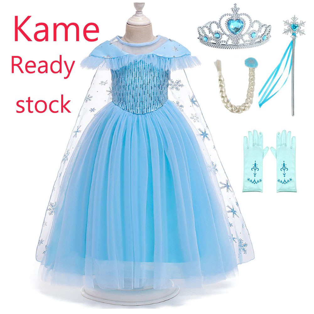 Frozen hotsell frock design