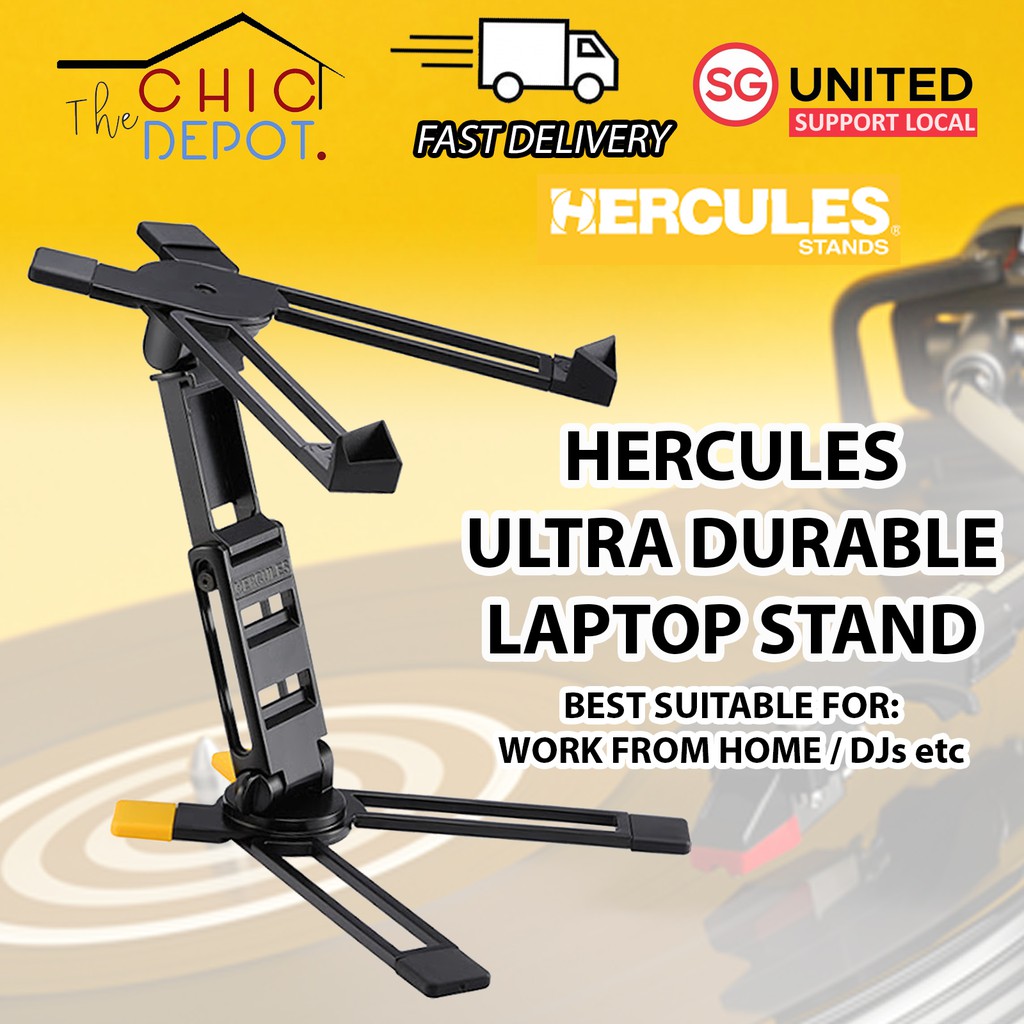[SG STOCK] Hercules Laptop Stand with FREE bag DG400BB Foldable