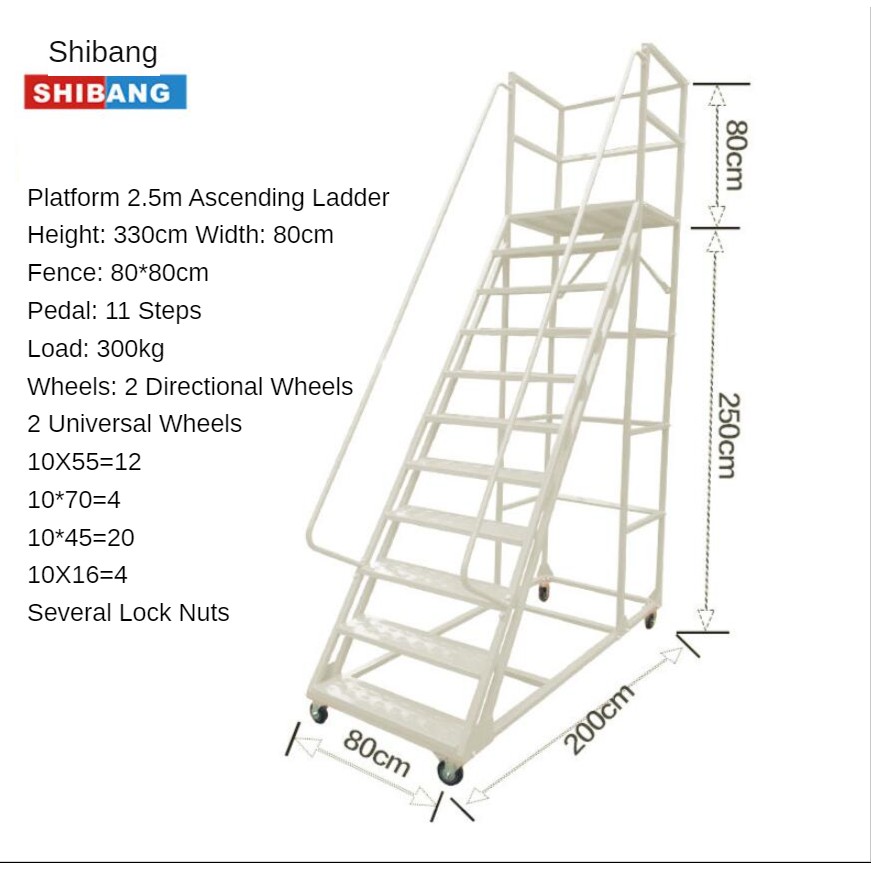 Warehouse Ladder Ladder Step Ladder Accessories 5 Step Ladder Warehouse