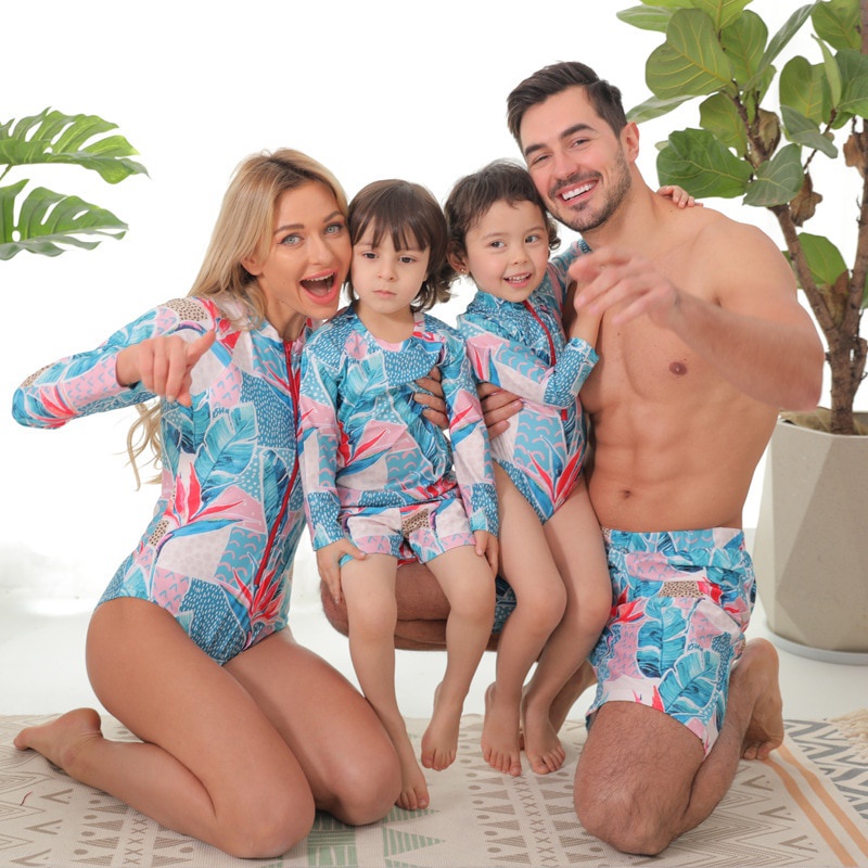 Matching mom and son on sale swimsuits