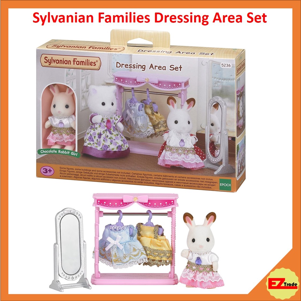 Sylvanian families dressing area set online