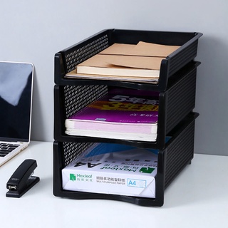 File Rack Desktop Office Material A4 Paper Storage Rack Multi-Layer ...