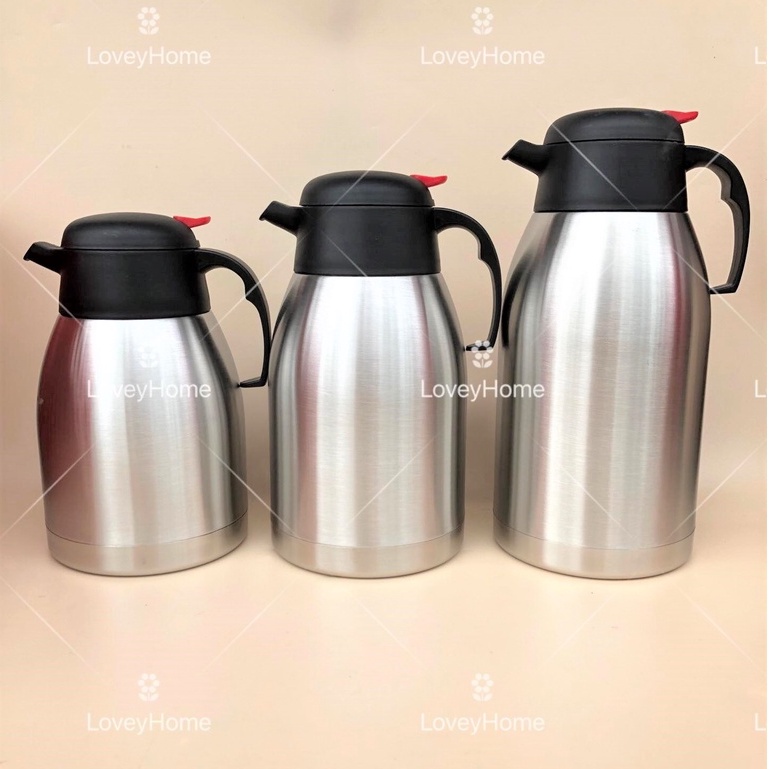Unbreakable Stainless Steel Coffee Pot Hot Tea Water Dispenser