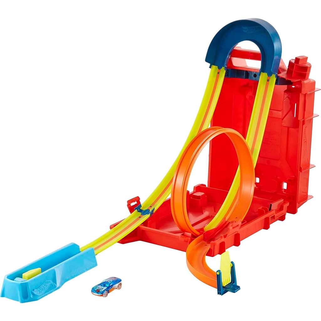 (READY STOCK) Hot Wheels Track Builder Unlimited Fuel Can Stunt Box ...