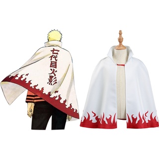 Cosplay Anime Halloween Naruto Hokage 7ª Uzumaki Boruto Manto Cape