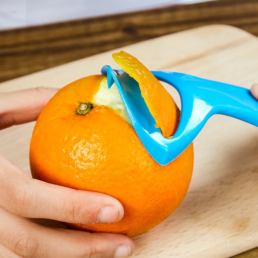 Small Size Finger Ring Citrus Peeler, Stainless Steel Fruit Peel Remover  Tool For Orange, Tangerine, Grapefruit