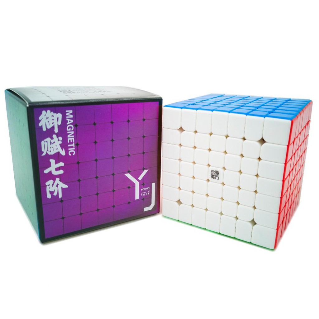 Cubo Magnético YJ Yufu 7x7 V2 M – Rompecabezas Profesional De Alta Velocidad, Sin Pegatinas, 144 Imanes Para Un Giro Suave Y Preciso