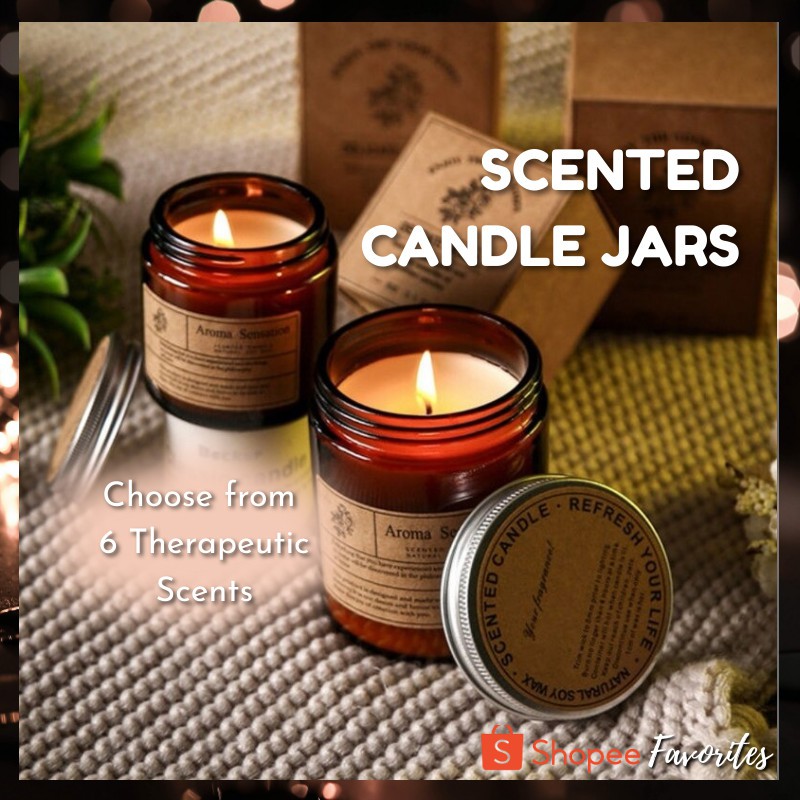 🔥SG READY STOCK🔥 Therapeutic Aromatic Candles Shopee Singapore