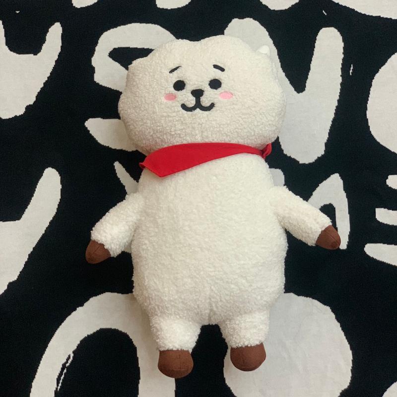 KPOP BT21 Doll 56cm RJ Standing Doll JIN Same Plush Big Doll Shopee
