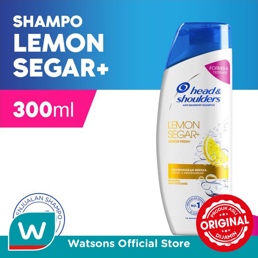 Head & Shoulder Shampoo Lemon Fresh 330ml - Gambar 3