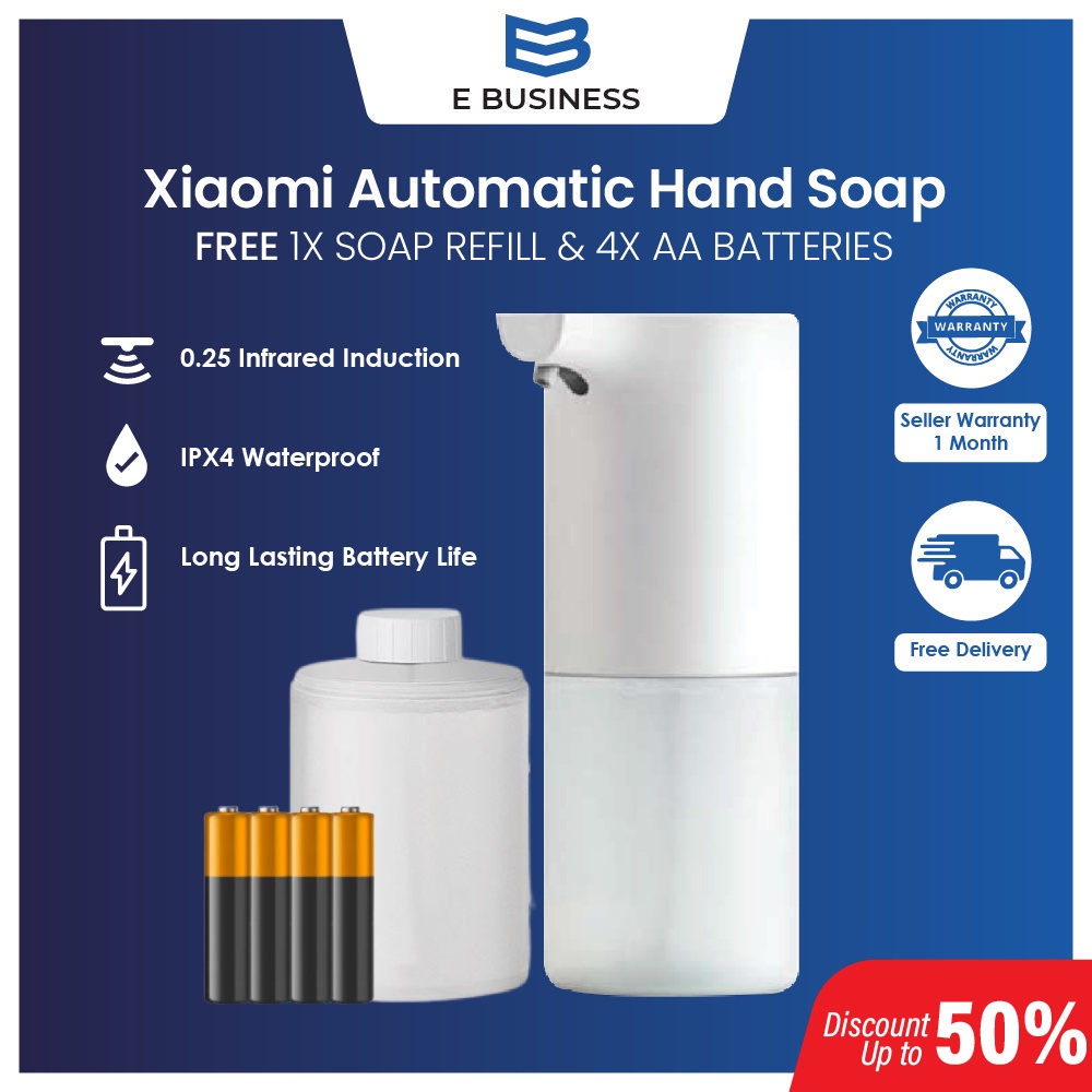 🇸🇬 Ebusiness 🔥9.15🔥 Xiaomi Mijia Automatic Hand Soap Dispenser Custom