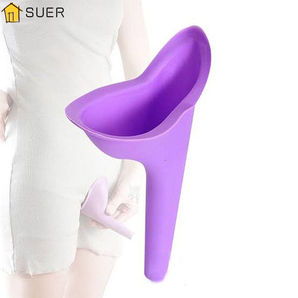 Suer New Woman Urinal Camping Urinate Device Urine Wee Funnel Portable Travel Standing Pee 