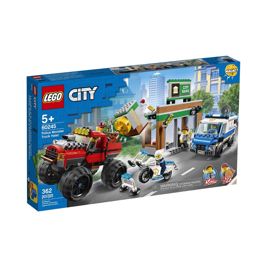 LEGO City Police Monster Truck Heist 60245 Shopee Singapore