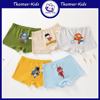 Multi Color Cute Print Anti-Bacterial Cotton Kids Underwear Wholesale -  China Kids Underwear Wholesale and Boy Underwear price
