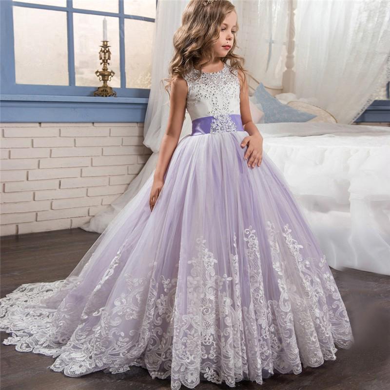 Wedding flower girl on sale frock