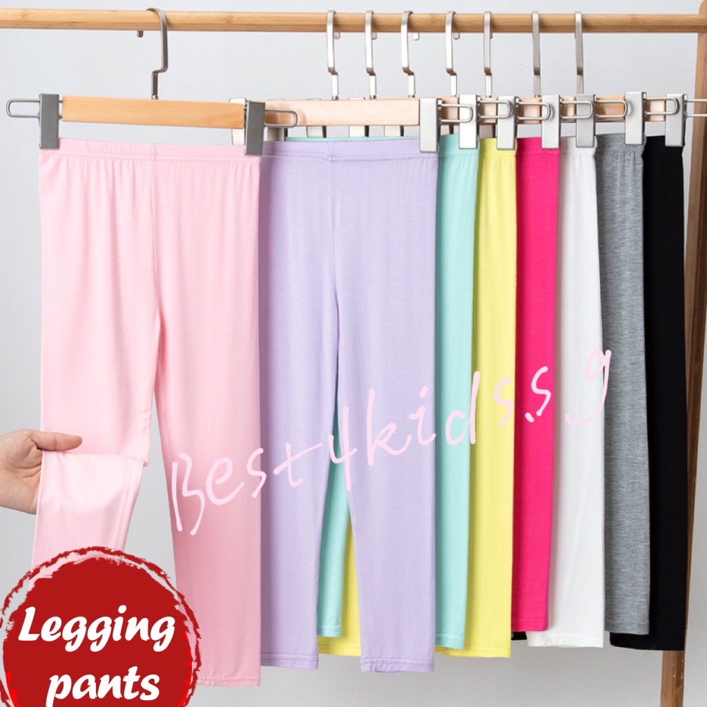 Teddy Bear/Cute Rabbit Girls‘ Winter Sporty Long Leggings Pants With Fleece Lining