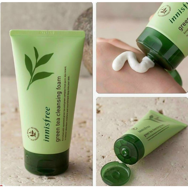 Innisfree Green Tea Cleanser Shopee Singapore