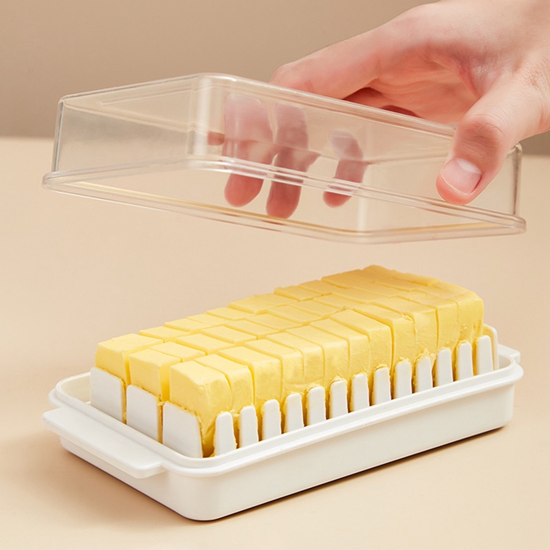 Butter cutting storage butter storage box butter cheese box with cover ...