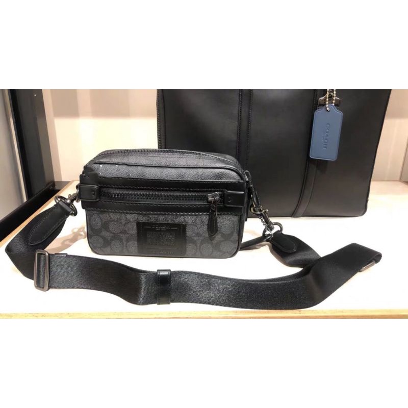 Coach sling backpack online