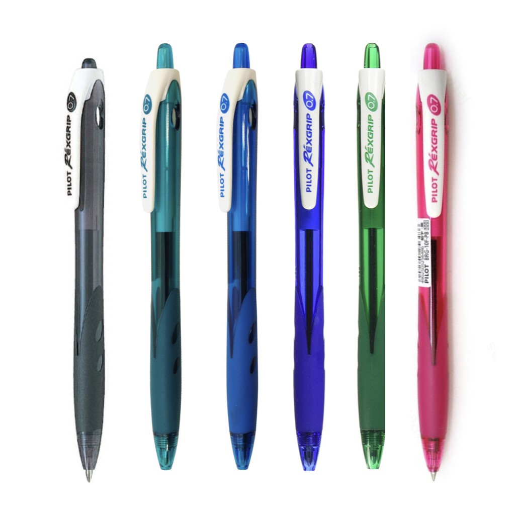 Pilot Rexgrip BeGreen Ballpoint Pen (0.7mm Fine) | Shopee Singapore