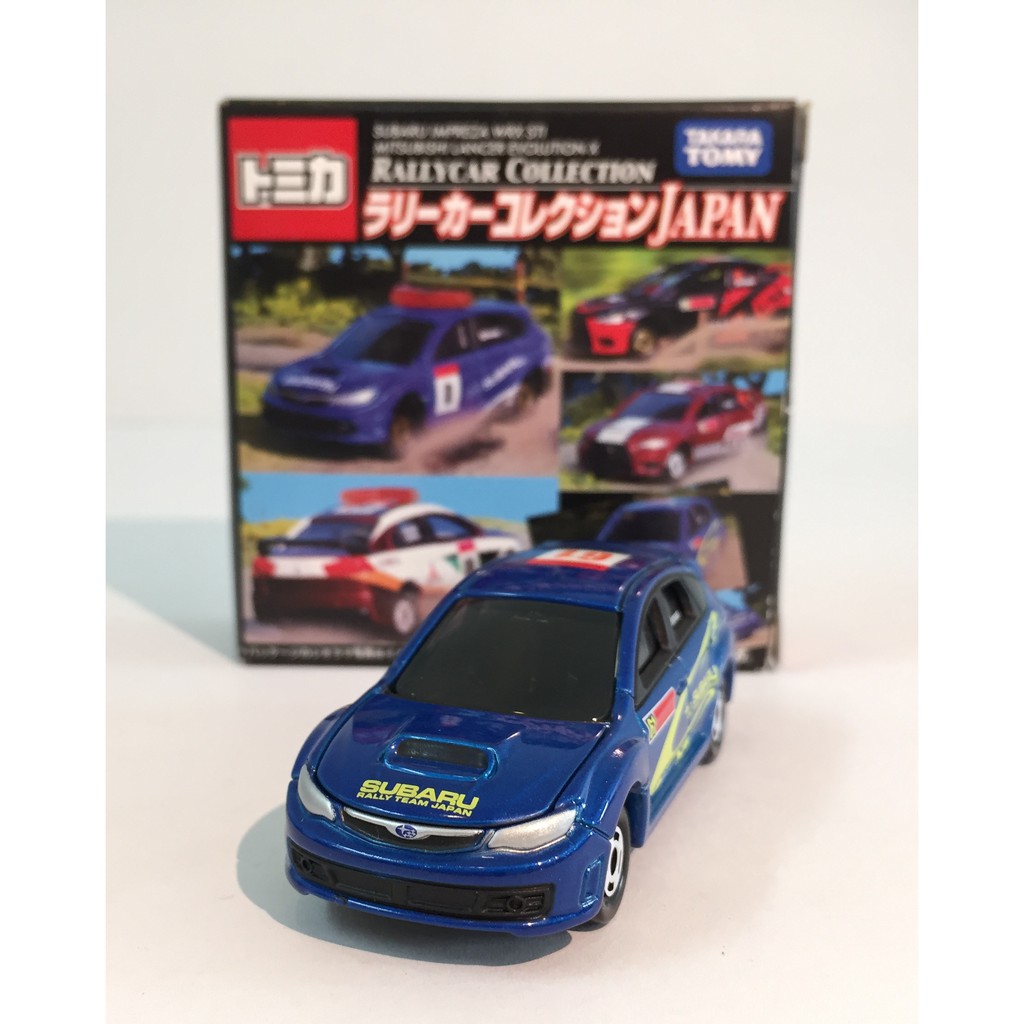 Tomica RALLY CAR COLLECTION JAPAN Series SUBARU IMPREZA WRX STI