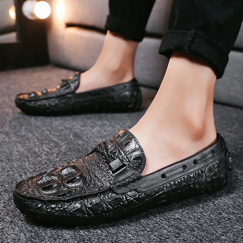 Men's fashion clearance pu loafers shoes