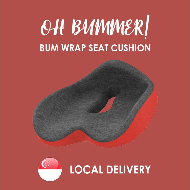 [HH] Oh Bummer! Bum Wrap Seat Cushion Orthopedic Tailbone Pain Relief
