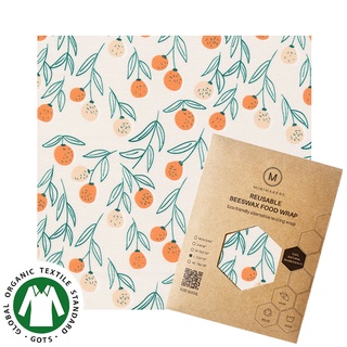 3Pcs Reusable Beeswax Food Wrap Beeswax Wrap Eco Friendly Organic, Bees Wax  Food Storage Wrappers Cling Sandwich Re-washable Keeps Produce Fresh 