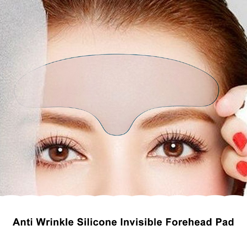 Silicone Forehead Stickers Patch Anti-Wrinkle Forehead Frown Lines ...