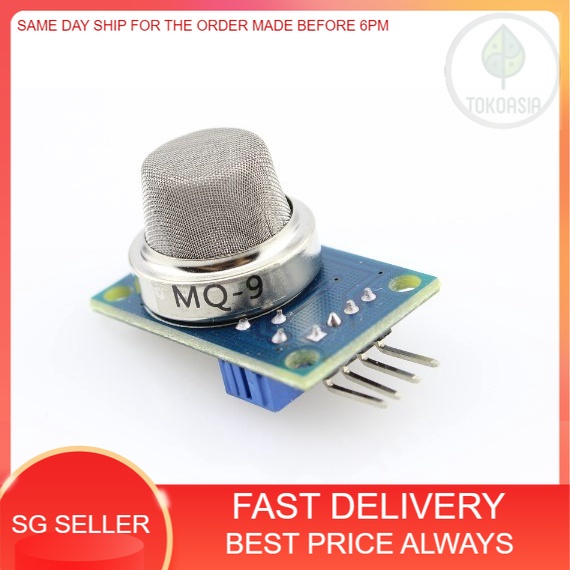 Mq Analog Co Combustible Carbon Monoxide Flammable Gas Sensor Mq Shopee Singapore