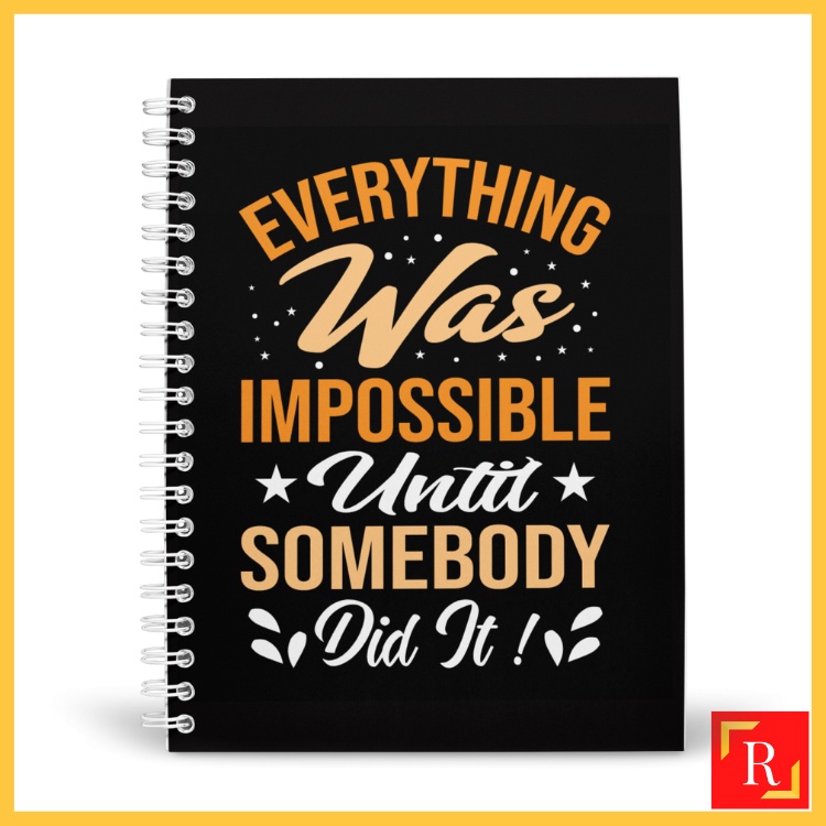 Spiral Notebook/Double Ring Notebook-(A4/A5 | Line/Blank | 80gsm ...