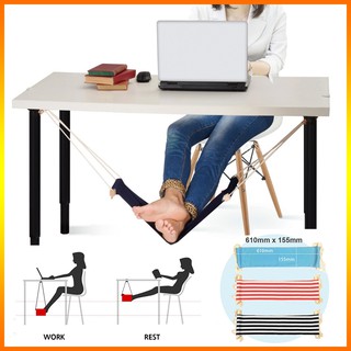 Foot Hammock Under Desk Footrest,Adjustable Office Foot Rest Under Desk  Hammock Foot Rest For Under Desk At Work,Portable Desk Feet Hammock For  Offic