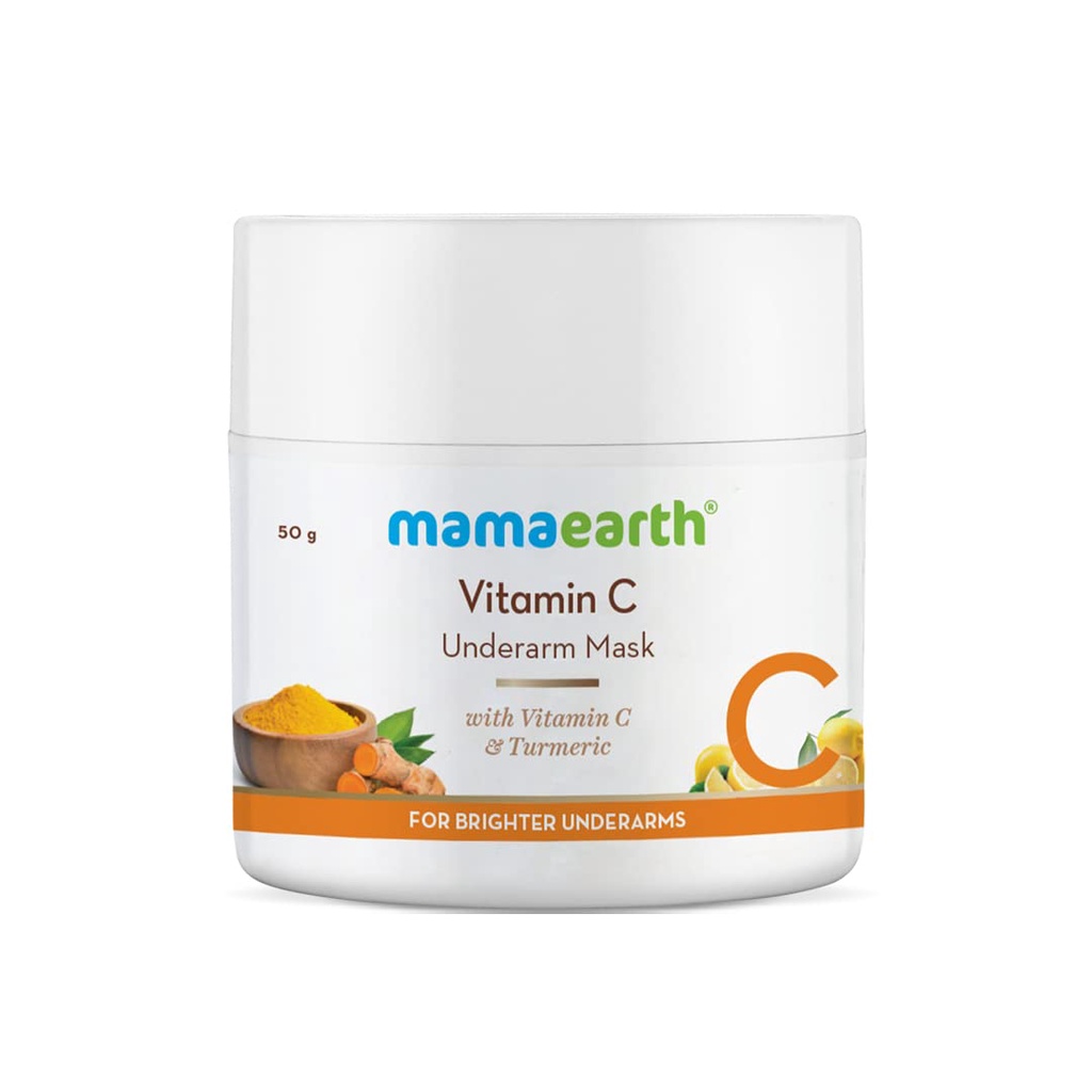 mamaearth Vitamin C Underarm Mask with Vitamin C & Turmeric for