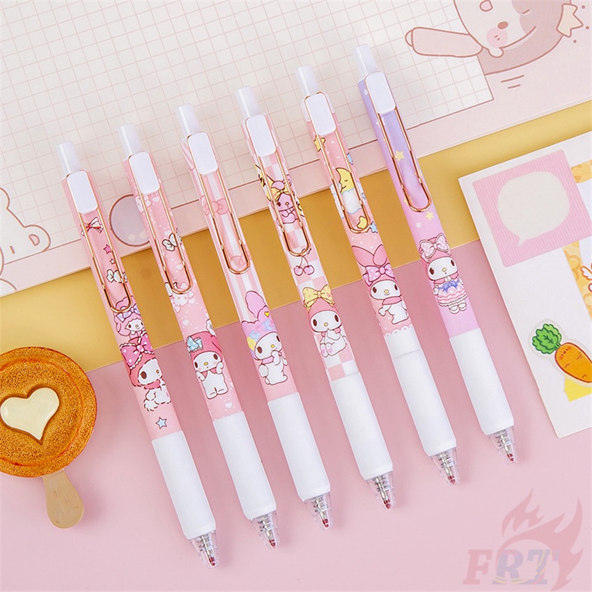 1Pc My Melody Q-1 Sanrio Pen Gel Ink Pen Neutral Pens for School Office ...