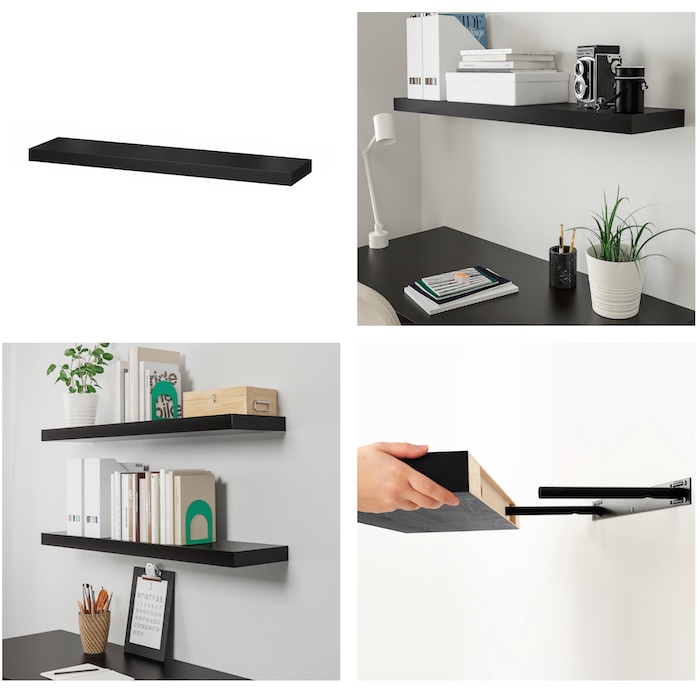 IKEA LACK Wall shelf rack, 110x26cm Shopee Singapore