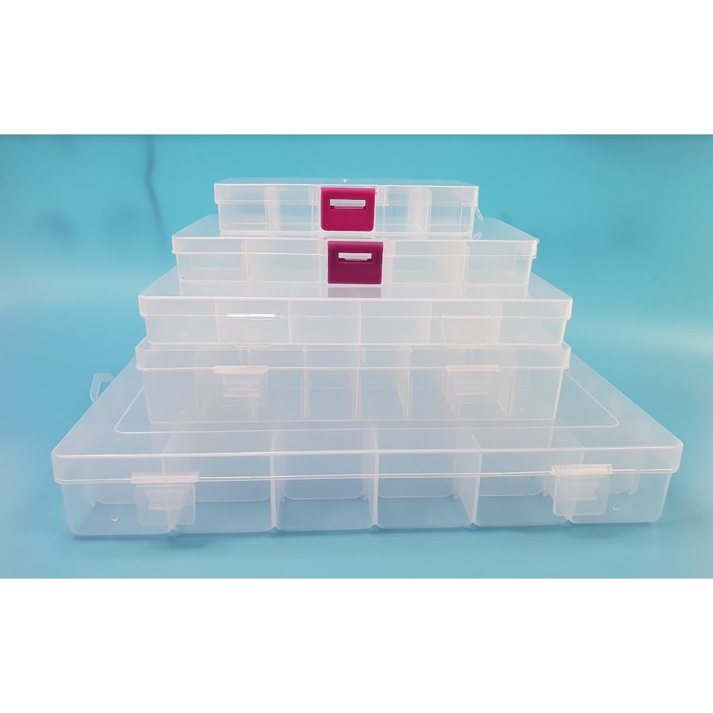 [SG Ready Stock] Thread Storage Box Multi-compartment parts and ...