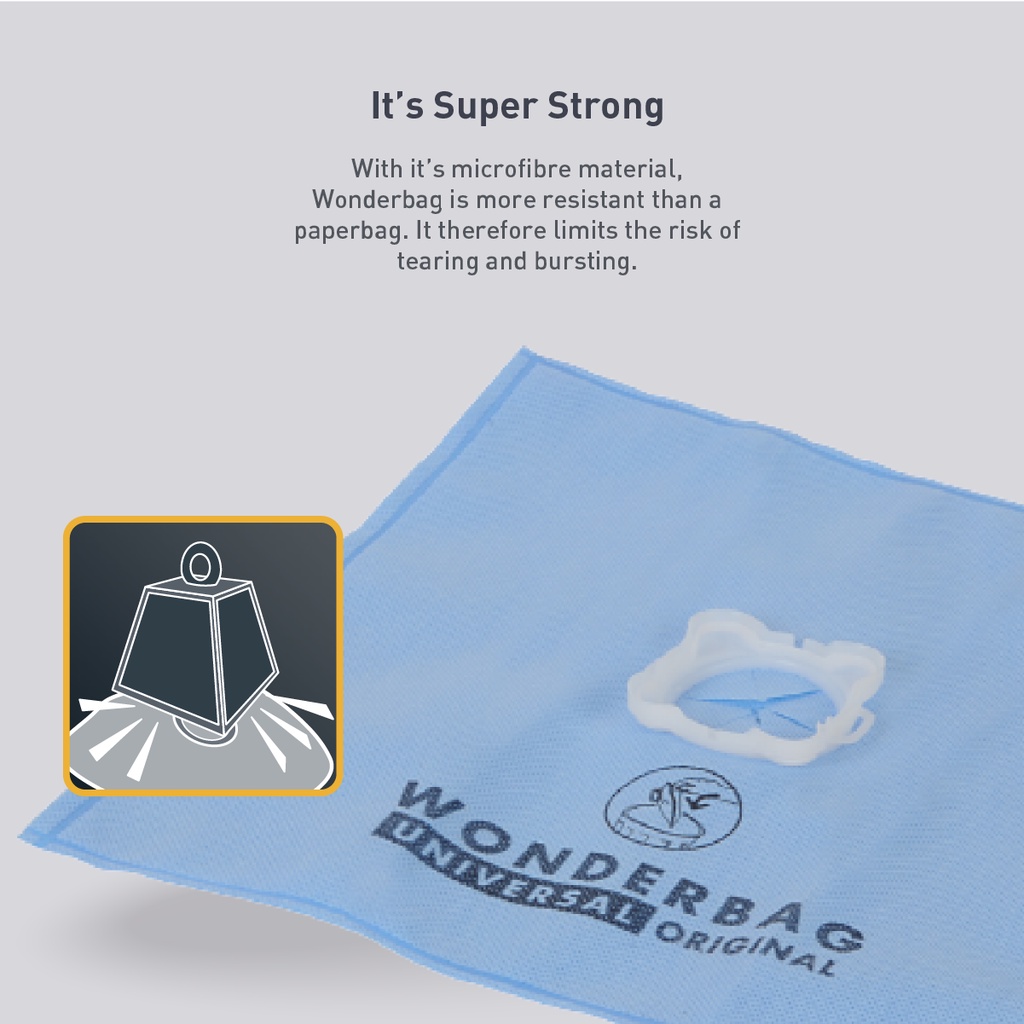 Rowenta Wonderbag Universal Original Vacuum Bag WB4061 Shopee
