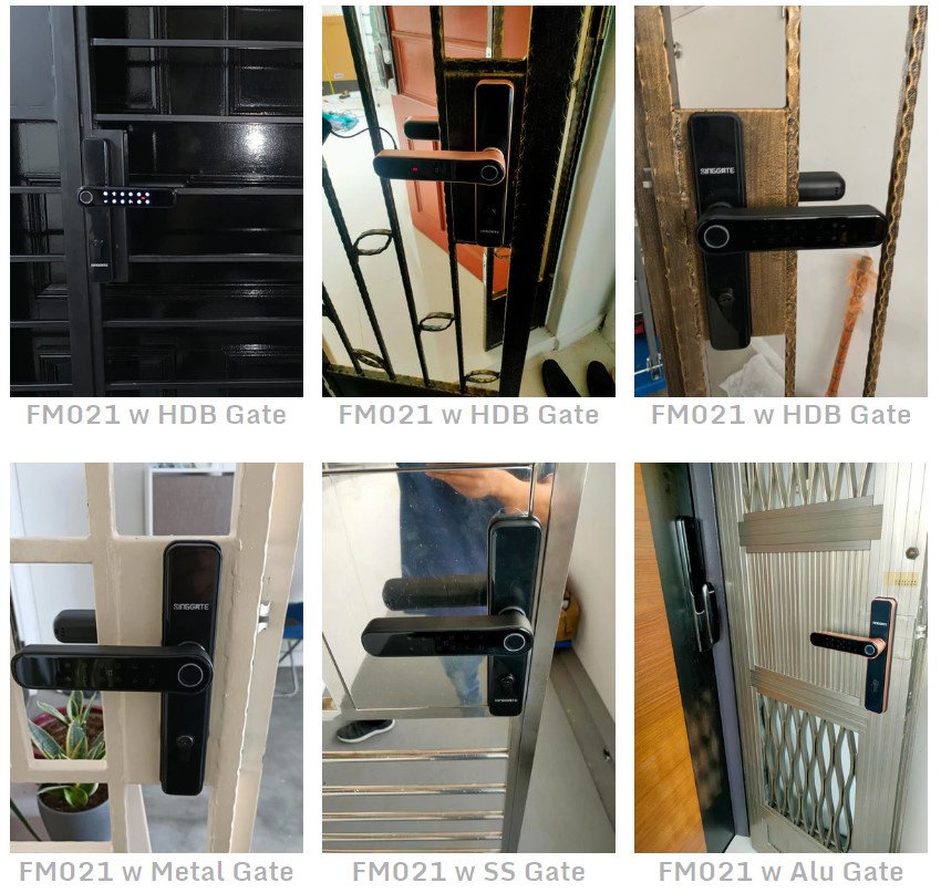 【HDB BTO Favourite】FREE Installation | SINGGATE [FM021] Digital Lock ...