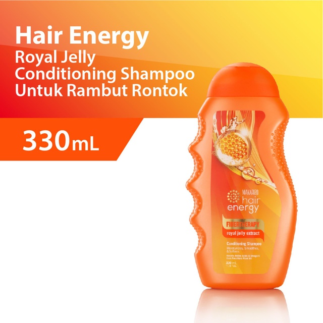 Makarizo Hair Energy Shampoo Royal Jelly 330ml - Gambar 4